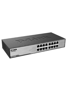 Коммутатор неуправляемый DES-1016D/H1A 16xUTP 10/100, 19" D-link