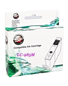 Картридж SF-LC985M для BROTHER LC985M magenta 19 ml Superfine