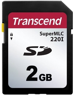 Карта памяти SDHC 4GB TS2GSDC220I 220I, SLC mode MLC Transcend