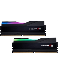 Модуль памяти DDR5 32GB (2*16GB) F5-6000J3636F16GX2-TZ5RK Trident Z5 RGB black PC5-48000 6000MHz CL36 heatsink 1.35V G.skill