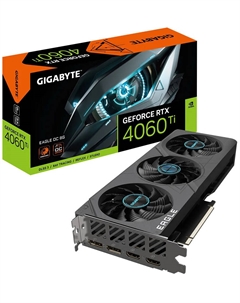 Видеокарта PCI-E GeForce RTX 4060 Ti EAGLE OC (GV-N406TEAGLE OC-8GD) 8GB GDDR6 128bit 8nm 2310/18000MHz 2*HDMI/2*DP Gigabyte