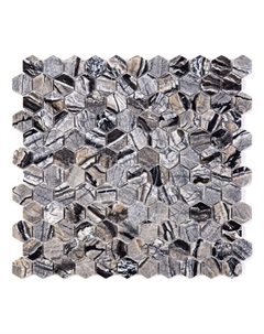 Мозаика Natural 7M082-DP 28,5х29,5х0,7 см черная Нет марки