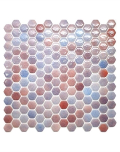 Мозаика Natural STP-RD002-HEX 29х29х0,45 см мультиколор Нет марки