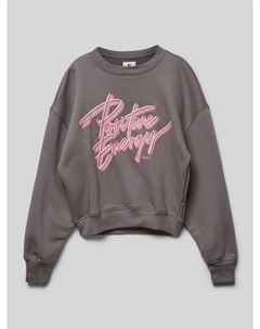 Свитшот со спущенными плечами, сиреневый Garcia