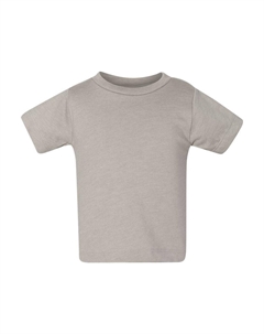 Трикотажная футболка для младенцев, цвет heather stone Bella+canvas