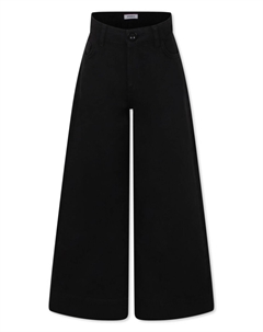 Джинсы с широкими штанинами, черный Pinko kids