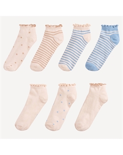 Комплект из 7 пар носков La Redoute синий La redoute collections