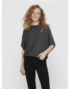 Пуловер с рукавами фасона летучая мышь серый Laredoute