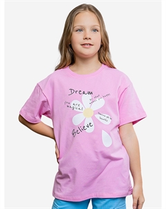 Футболка с коротким рукавом для девочки, Розовый Batik