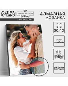 Алмазная мозаика с частичным заполнением на подрамнике Школа талантов