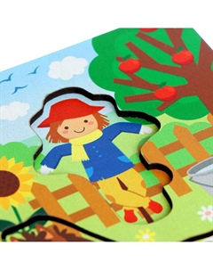 Пазл деревянный с чипом Лесная мастерская