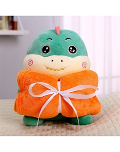 Мягкая игрушка с пледом Milo toys