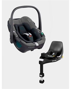 Автокресло Pebble 360 Select Grey в комплекте с базой FAMILYFIX 360 Maxi-cosi