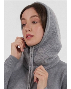 Капор вязанный UDA HOOD, 100491    (Размер: OS(56-58см) Цвет: пена) Norppa