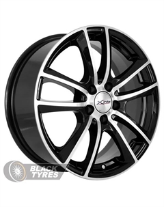 Литой диск X-116M 6.5x16/5x114.3 D67.1 ET35, Черные X-trike