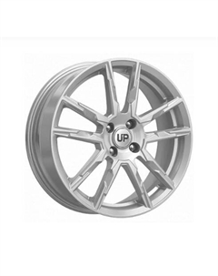Диски R17 4x100 6,5J ET41 D60,1 Up107 Silver Classic Wheels up