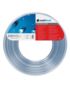 Шланг неармированный 1/2" 12,5х1,5мм 25м 3Бар мерный Cellfast
