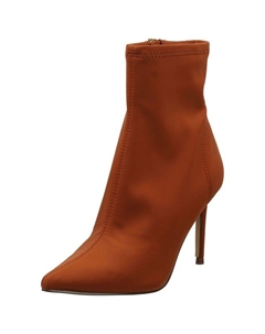 Кожаные ботильоны, цвет caramel Steve madden