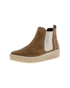 Ботильоны из замши/текстиля, цвет cognac Gabor