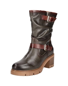 Кожаные ботильоны, цвет forest Pikolinos