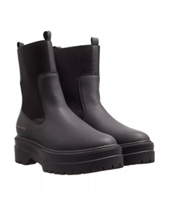 Ботинки feminine seasonal utility boot, черный Tommy hilfiger