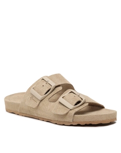 Шлепанцы Manebi TravelerNordic Sandals, бежевый