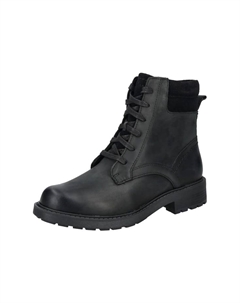 Кожаные ботильоны, черный Clarks