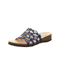 Кожаные мюли, мультиколор Think