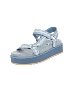 Текстильные сандалии, синий Steve madden