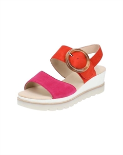 Замшевые сандалии, мультиколор Gabor