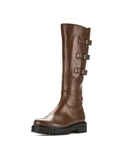 Ботинки из кожи наппа, коричневый Gabor