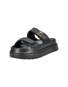 Мюли из искусственной кожи, черный Steve madden