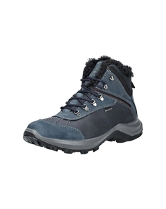 Ботинки для походов из нубуковой кожи, синий Imac