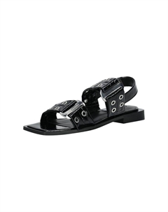 Сандалии из искусственной кожи, черный Steve madden