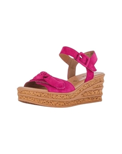 Кожаные сандалии, розовый Gabor