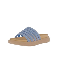 Мюли из искусственной кожи, голубой Gabor