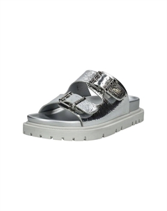 Мюли из искусственной кожи, серебряный Replay