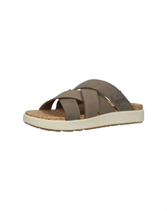 Мюли из кожи/текстиля, коричневый Keen