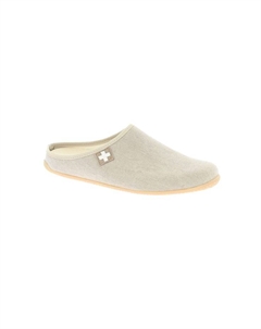 Тапочки хлопковые - швейцарский крест, цвет linen Living kitzbuhel