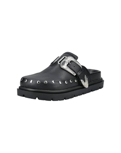 Кожаные мюли, черный Steve madden