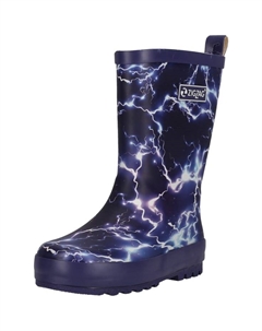 Резиновые сапоги gemus с водонепроницаемыми свойствами, синий Zigzag