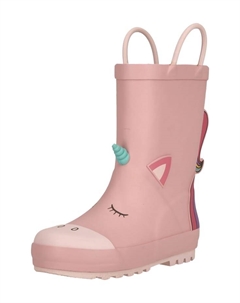 Резиновые сапоги Rook уникального дизайна с надеванием, розовый Zigzag