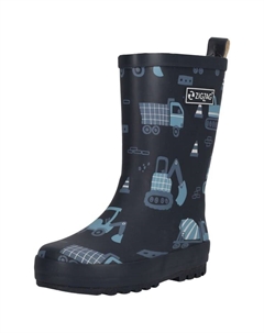 Резиновые сапоги gemus с водонепроницаемыми свойствами, синий Zigzag