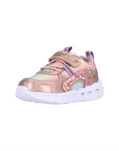 Кроссовки lelhate с мигающими огнями, розовый Zigzag