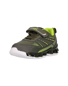 Кроссовки Nunstu с мигающими огнями, цвет 3026 black forest Zigzag