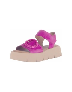 Кожаные сандалии, розовый Gabor