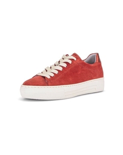 Замшевые кроссовки, красный Gabor