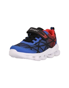 Кроссовки Zetes со светящейся подошвой и легким надеванием, синий Zigzag