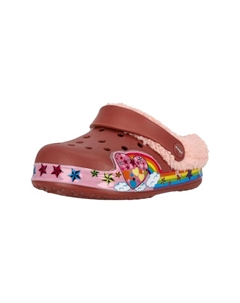 Сабо Telar с удобной флисовой подкладкой, розовый Zigzag