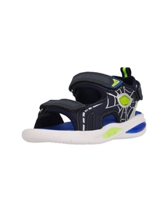 Босоножки из дышащего материала, синий Zigzag